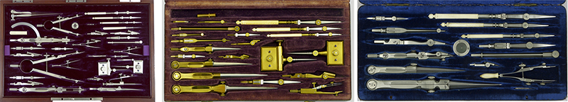 Image 3: Google Images -Kern compass sets of 1885, 1870, and 1900