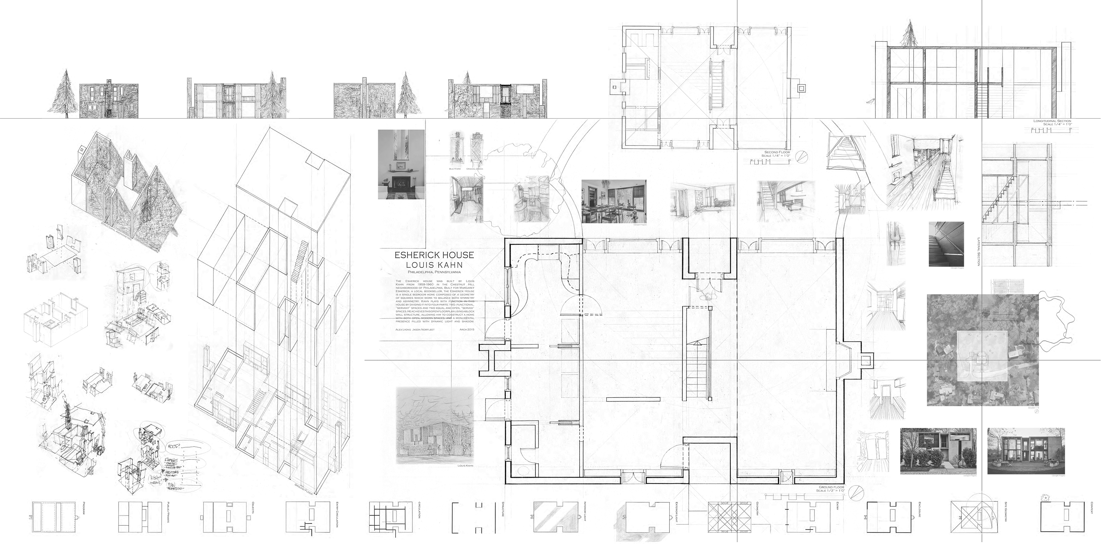 Esherick House by Louis Kahn