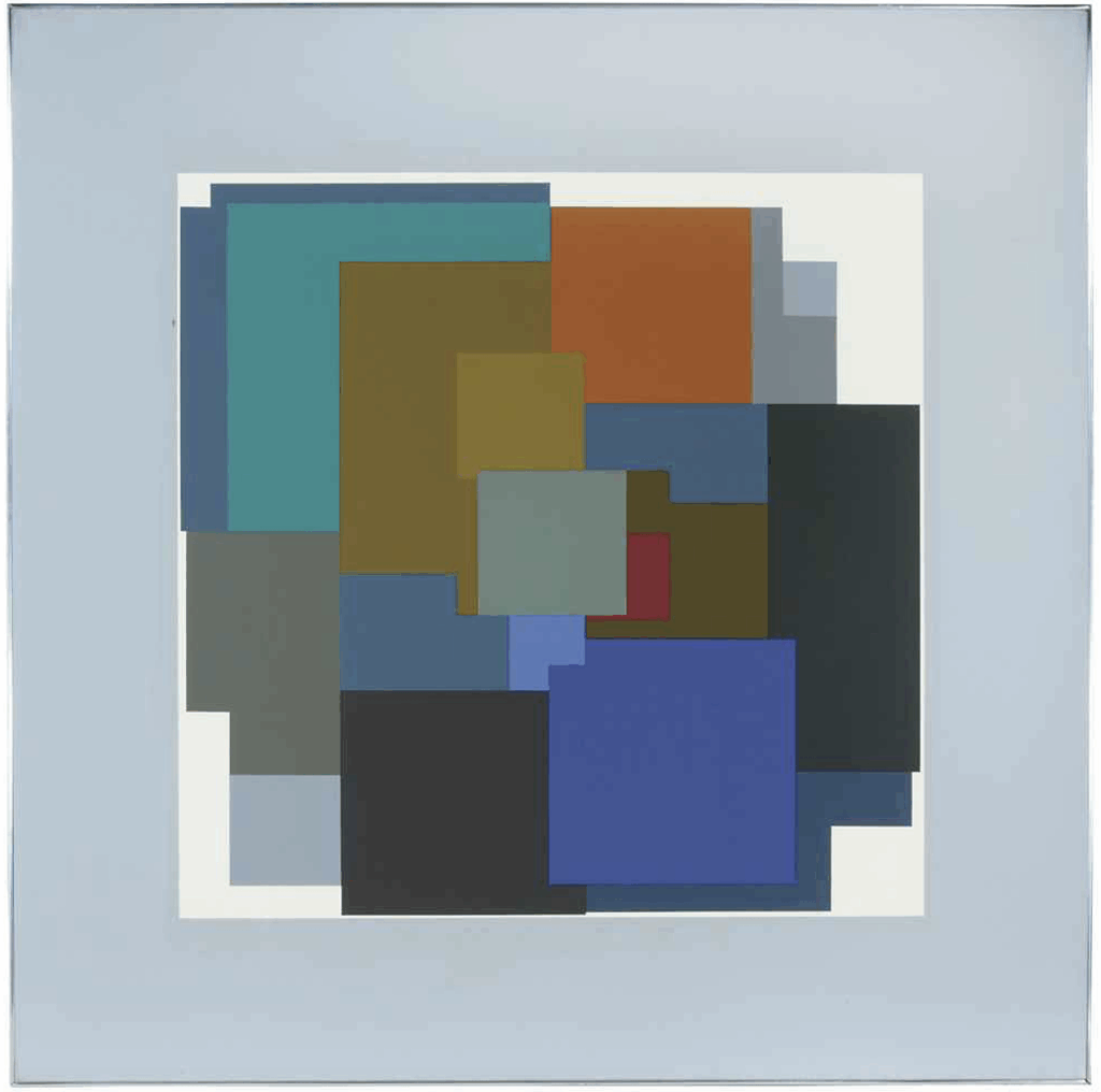 painting by Robert Slutzky (c. 1975)