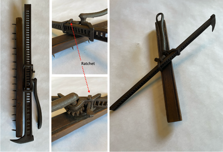 Carpet stretcher model 3 (author’s collection)