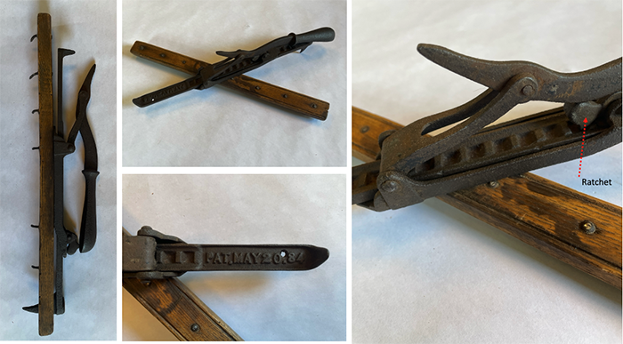 Carpet stretcher model 4 (author’s collection)