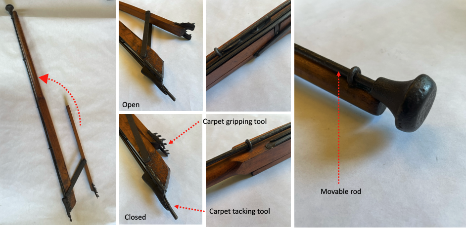 Carpet stretcher model 4 (author’s collection)