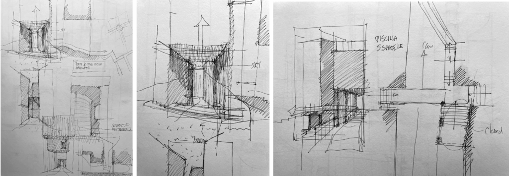 perspective sketches through Venice (author’s collection)