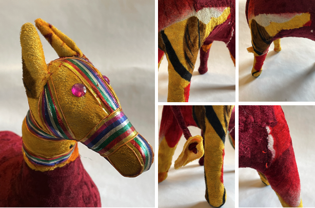 details of unfinished horse (author’s collection)