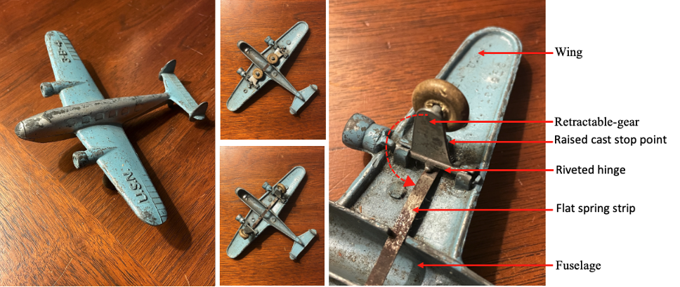 images of the Hubley aircraft No. 1 (author’s collection)