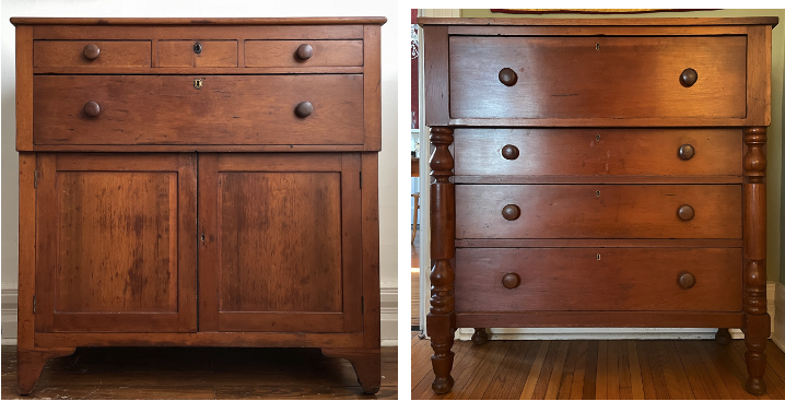 Sideboard 1, and sideboard 2 (author’s collection)