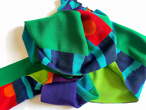 Scarf 1 by Carmen Grier (author’s collection)