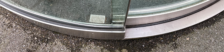 detail of phone booth Telecab 2000